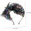 Accessori per capelli vintage, cappellino fascinator per donna 2
