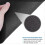 Cute Round Mandala Mouse Pad Non-Slip Rubber Base Stitched Edge Small 4