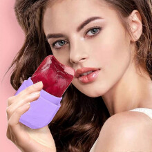 (purple) Ice Roller For Face And Eye, Gua Sha Face Massage, Facial Ice Roller