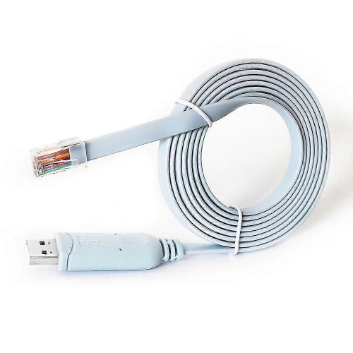 USB RJ45 Cisco-konsollkabel 1,8 m FTDI Windows 8/7/Vista/MAC/Linux RS232 1