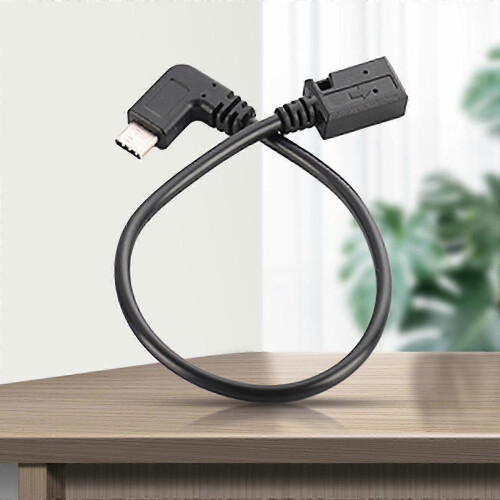 Mini-USB-Buchse auf USB-C-Stecker 90-Grad-Adapterkabel 2025 1