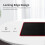 Non-slip Wear-resistant Gaming Mouse Pad with Locking Edge 4