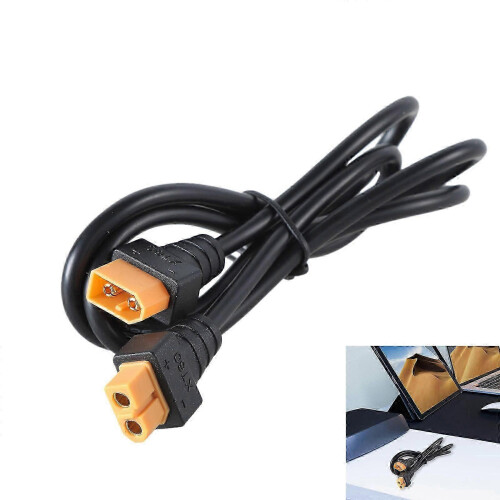 XT60 Male-Female Extension Cable 18AWG 2m for Solar Panel UAV Models 1