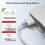 Câble de charge magnétique MagSafe 3, 2 m (6,5 pi), 140 W, USB-C 5