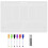 Transparent Acrylic Memo Board for Office Writing Use Multi-Functional 1Set 4