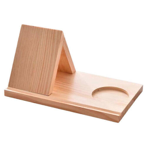 Shelf for Books Triangle Book Holder Wooden Multipurpose Book Rest 1