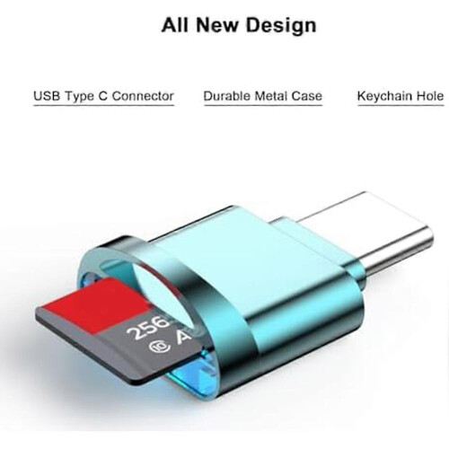 USB-C til Micro-SD/TF-kortleseradapter 2