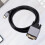 Adaptateur USB 3.1 Type C vers VGA 10 Gbit/s, câble d'écran HD pour PC, ordinateur portable et moniteur 4