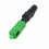 10 Stück SC APC Singlemode FTTH Glasfaser-Schnellverbinder 2