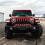 Red Front Grille Frame Headlight Ring Mesh Ring for  2018 New Model  Exterior Modification 1