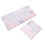 Keyboard Stickers Clear English Keycap Button Desktop Computer Mechanical Keyboard 3