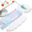 Cloud Ergonomic Gaming Wrist Rest Kit Keyboard & Mouse Non-Slip 4