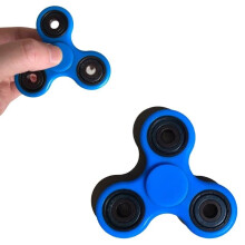 Fingertip Top Fashionable Palm Toy Highspeed Rotation Flexible Movement Blue