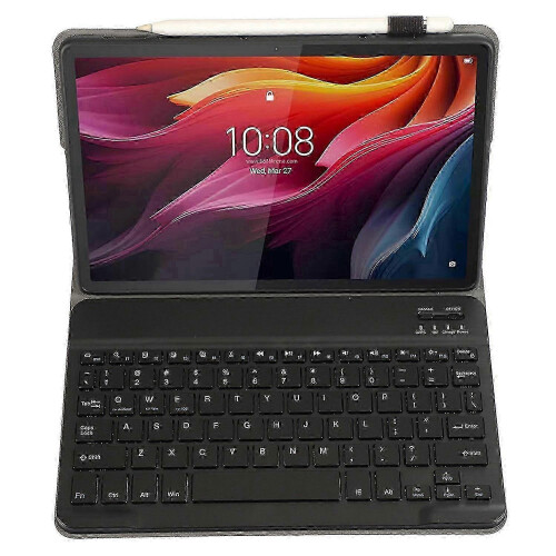Bluetooth Keyboard Case for Tablet - Leather & TPU Protective Cover 1