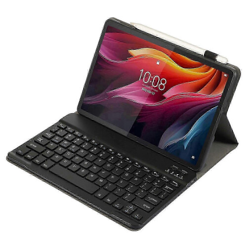 Bluetooth Keyboard Case for Tablet - Leather & TPU Protective Cover 2