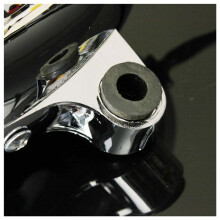 4Pcs 4″ Motorcycle Bike Chrome Bullet Headlight Spot Fog Lamp Bulb for Chopper
