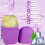 Small Cube Ice Roller for Face And Eye,Facial Ice Roller Massager (Purple) 4