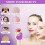 Small Cube Ice Roller for Face And Eye,Facial Ice Roller Massager (Purple) 5