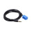 Car Stereo Aux Input Lead Cable 3.5mm Audio Adapter Black 2