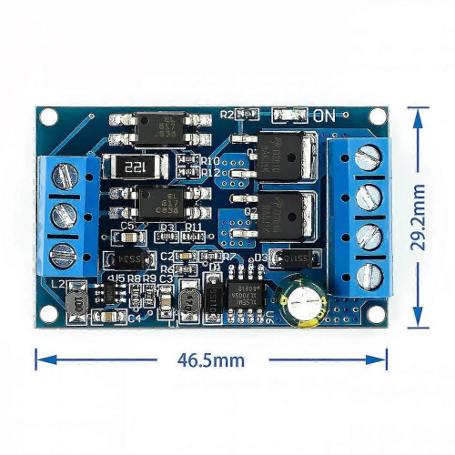 DC 4V-60V High Power MOSFET Trigger Drive Switch Module PWM Adjustable Controller Dual MOS 2