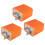 3X 2 Pin Motorcycle Speed Adjustable LED Turn Signal Indicator Flasher Relay 12V 2