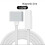 Câble USB-C vers MagSafe 3 140 W pour MacBook Pro/Air (argent) 5