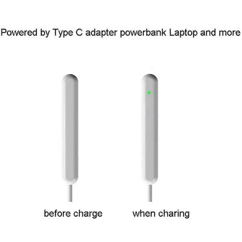 Adaptateur de câble de charge magnétique USB-C pour 2 chargeurs de stylet de 2e génération 2