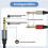 m 1/4 TRS stereo til dobbel TS mono lyd Y-splitterkabel 4