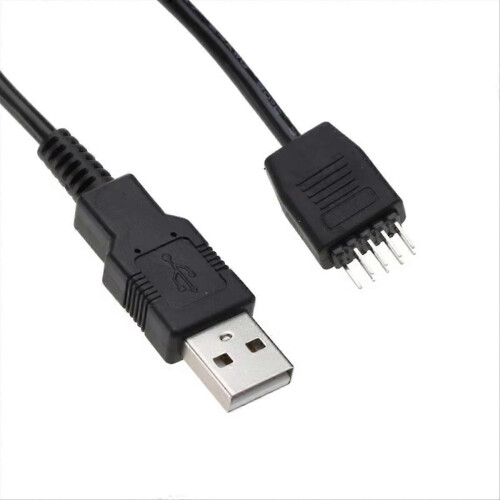 Kabel USB 2.0 typu A męski na 9-pinowy męski 2