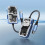 Hub USB C trasparente 4 in 1 da 5 Gbps, plug and play per laptop e gaming, multicolore. 5