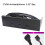 3.5in Hub Splitter 19Pin to USB3.2 GEN1 3.5mm Audio Jack Front Panel for PC Multicolor 5