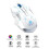 Mouse da gioco wireless RGB ricaricabile 2.4G Bluetooth USB per laptop 3