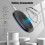 Undetectable Silent Mouse Jiggler with Timer Automatic Mouse Mover for Computers (Black) 3