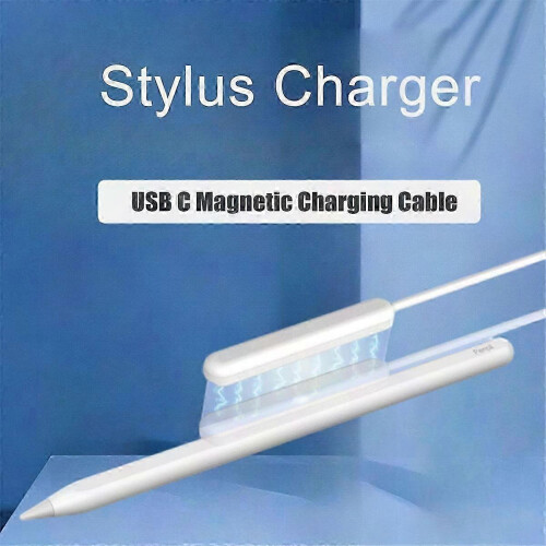 Magnetisk Type-C ladekabel for 2 styluspenner 1