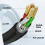 USB 2.0 MB-hode til mikro-USB-kabel 50 cm for miniskjermsensor 9-pinners 10-pinners til 5-pinners 3