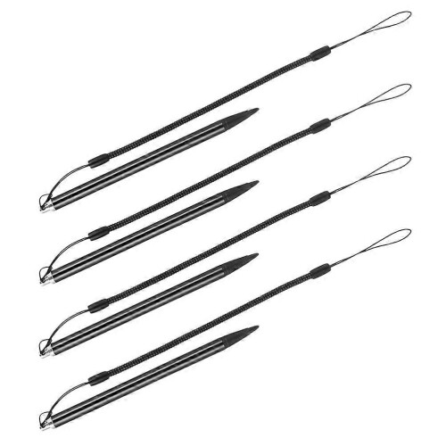 4pcs Resistive Touchscreen Stylus Pen with Spring Lanyard for Precise Writing Drawing Note Taking 1