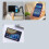 Mouse wireless Bluetooth per pollice, controllo touch con dito, ricaricabile, telecomando per computer palmare 3
