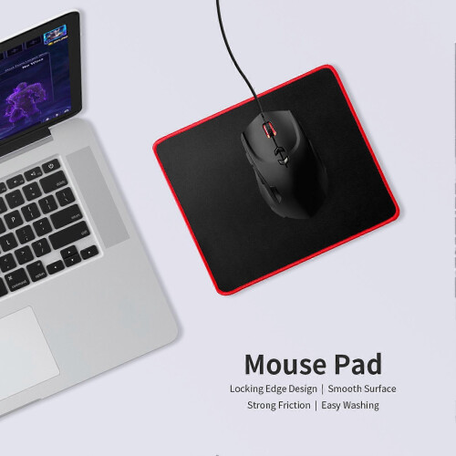 Non-slip Wear-resistant Gaming Mouse Pad with Locking Edge 2