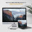 USB C til DVI Dual Link-adapter USB 3.1 Type C Thunderbolt 3 DVI-D 2560x1600 4