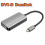 USB C til DVI Dual Link-adapter USB 3.1 Type C Thunderbolt 3 DVI-D 2560x1600 2