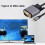 Adaptateur USB 3.1 Type C vers VGA 10 Gbit/s, câble d'écran HD pour PC, ordinateur portable et moniteur 2