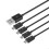 Kabel ładujący Micro USB 4 w 1, USB 2.0 typu A do 4 Micro USB 2