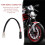 2Pcs Motorrad Blinker Kabelbaum Stecker Blinker Stecker Adapter für 1