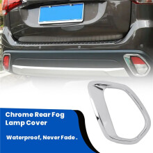 ABS Chrome Front and Rear Fog Lights Cover Trim Decorative Frame For Outlander 2016-2020