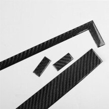 Fibra de Carbono para Liberty 2008-2012 Kit de Panel de Consola Central de Coche Cubierta Embellecedora Pegatina Decorativa Accesorios Interiores