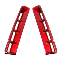 Car Front Fog Light Cover Trim Sticker for Carnival KA4 2021 2022 Red