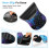 3 PCS Mouse Pad Set with Wrist Rest and Coaster for Home Desk 3