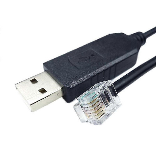 USB to RJ11 RJ12 6P4C Adapter Serial Control Cable EQMOD for Mount PC Hand Control 1