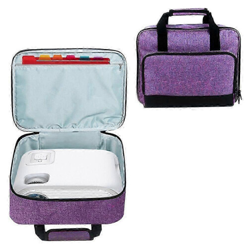 Projector Carrying Case with Accessories Storage Pockets Compatible for Tools 1