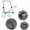 Adjustable Tablet Stand 2 Pack Non-Slip Foldable for 9-12.9" iPad Samsung Kindle Fire 5